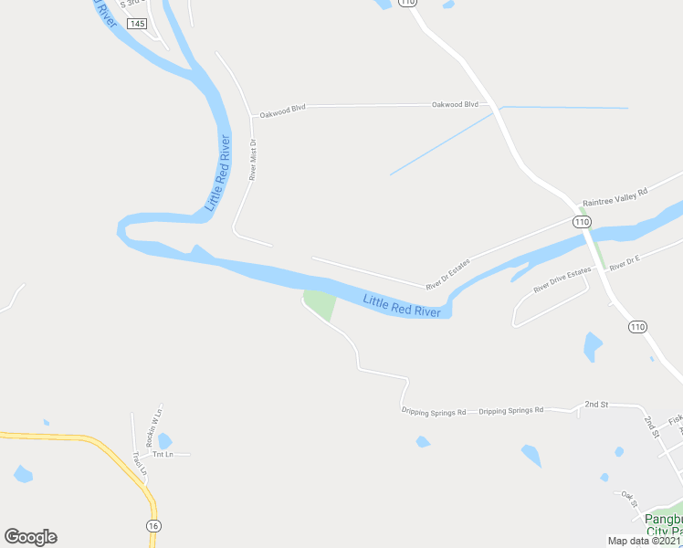 map of restaurants, bars, coffee shops, grocery stores, and more near 349 River Drive Estates in Pangburn