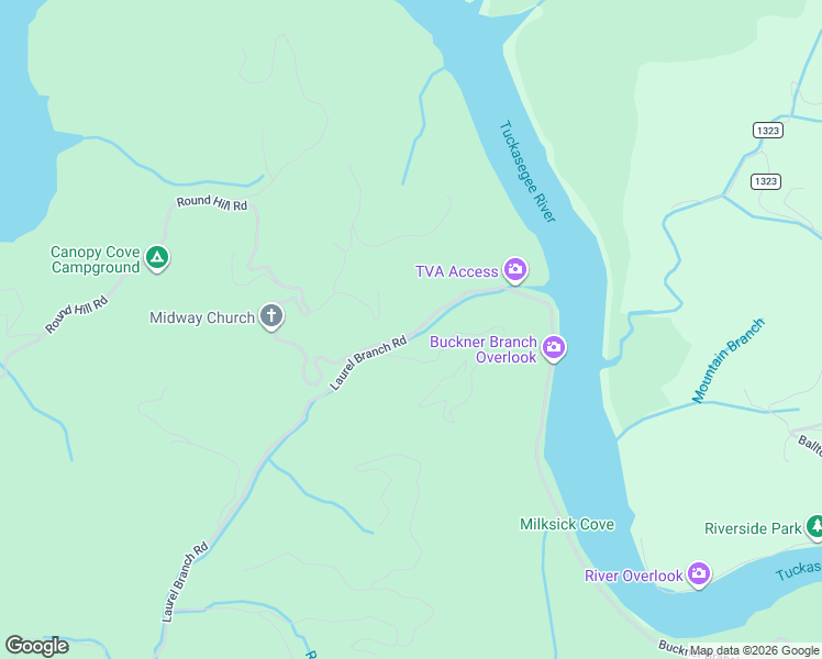 map of restaurants, bars, coffee shops, grocery stores, and more near 257-375 Roy Gibby Rd in Bryson City