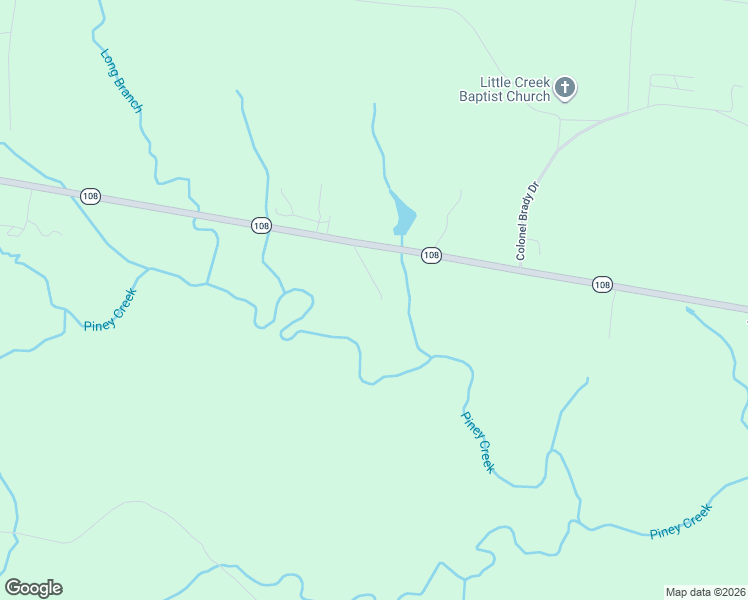 map of restaurants, bars, coffee shops, grocery stores, and more near 11122 Tennessee 108 in Altamont