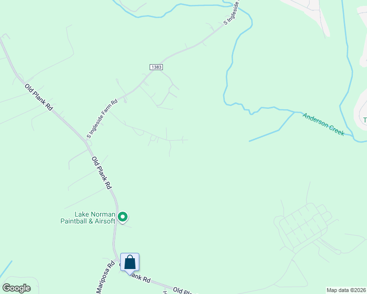 map of restaurants, bars, coffee shops, grocery stores, and more near 6452 Topaz Lane in Iron Station