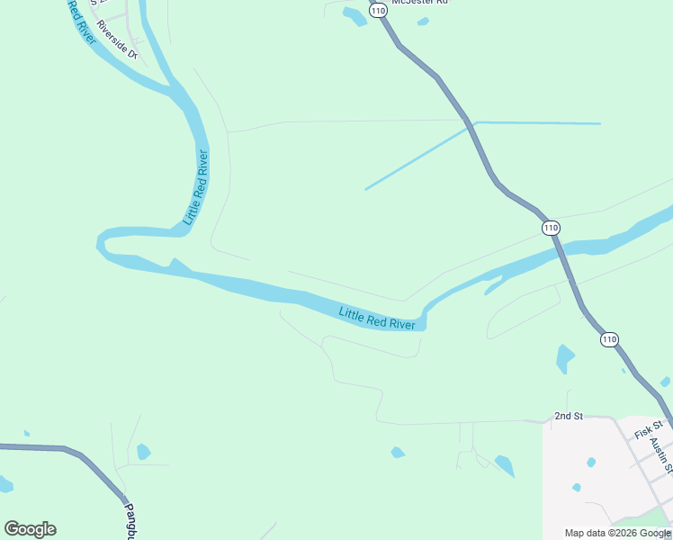 map of restaurants, bars, coffee shops, grocery stores, and more near 89 River Drive Estates in Pangburn