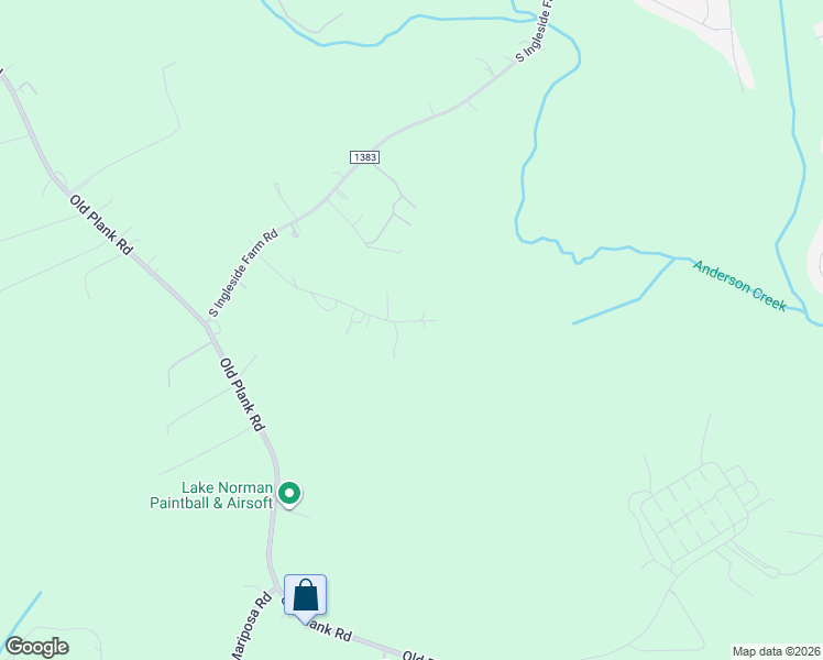 map of restaurants, bars, coffee shops, grocery stores, and more near 6452 Topaz Lane in Iron Station