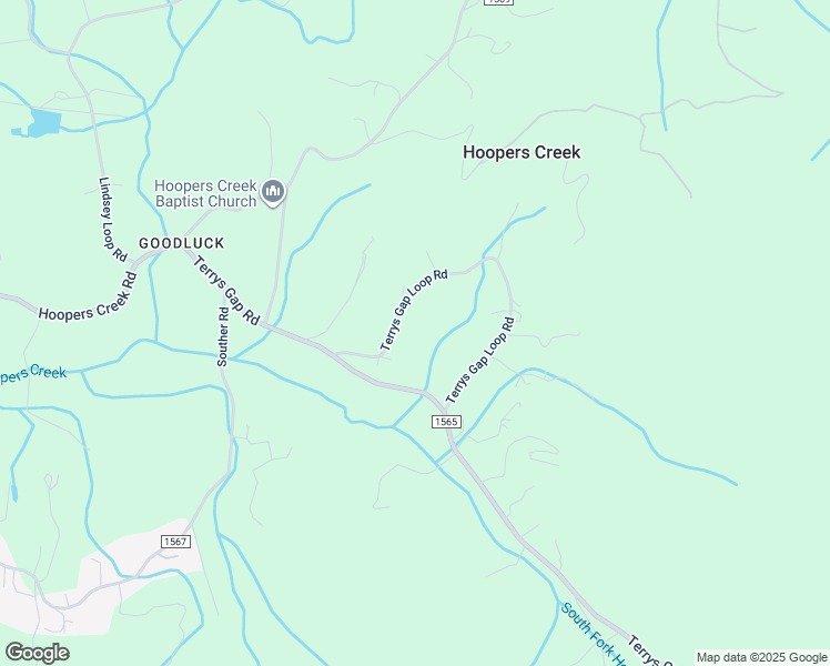 map of restaurants, bars, coffee shops, grocery stores, and more near 184 Terrys Gap Loop Road in Fletcher