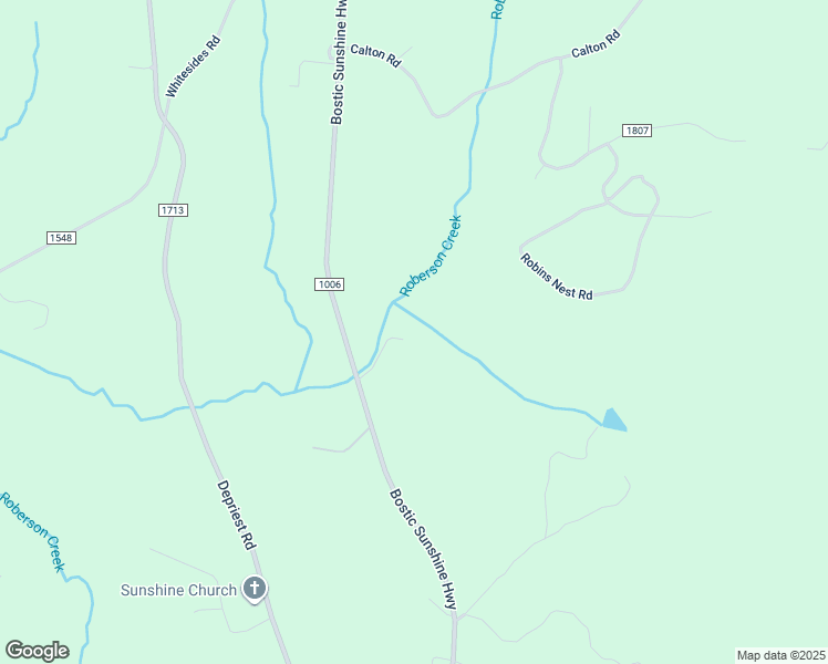 map of restaurants, bars, coffee shops, grocery stores, and more near 4100 Bostic Sunshine Highway in Bostic