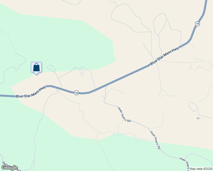 map of restaurants, bars, coffee shops, grocery stores, and more near 9008 Huer Huero Road in Creston