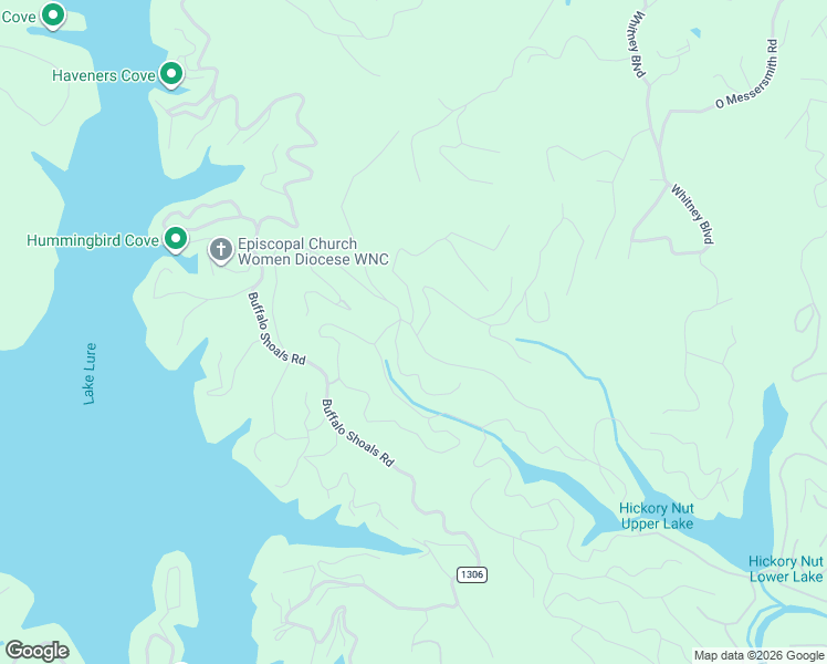 map of restaurants, bars, coffee shops, grocery stores, and more near 108 Old Crow Road in Lake Lure