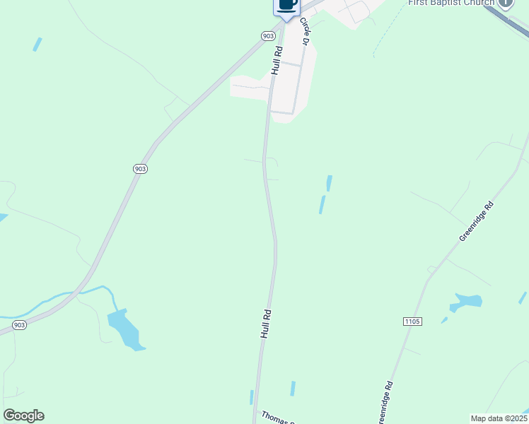 map of restaurants, bars, coffee shops, grocery stores, and more near 1128 Hull Road in Snow Hill