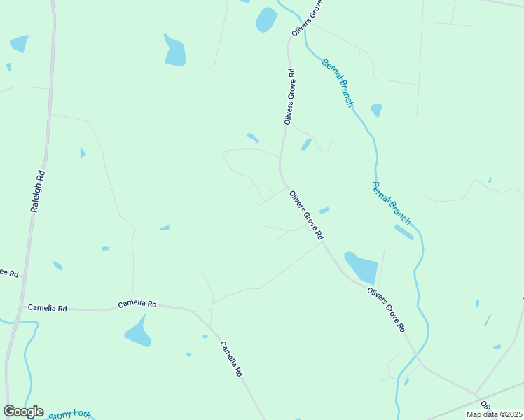 map of restaurants, bars, coffee shops, grocery stores, and more near 841 Olivers Grove Road in Four Oaks