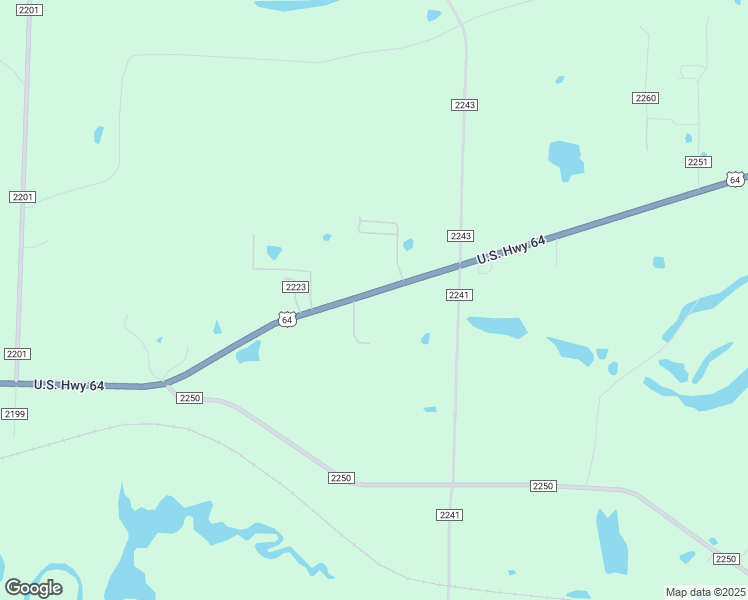 map of restaurants, bars, coffee shops, grocery stores, and more near 6961 U.S. 64 in Hartman