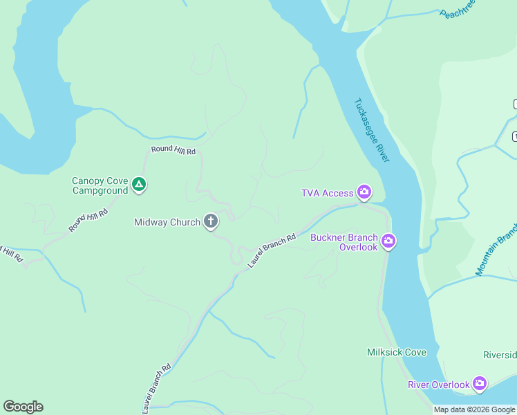 map of restaurants, bars, coffee shops, grocery stores, and more near 257 Roy Gibby Road in Bryson City