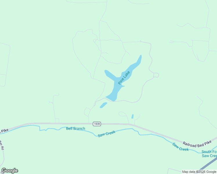 map of restaurants, bars, coffee shops, grocery stores, and more near 15 Pine Lake Road in Summertown