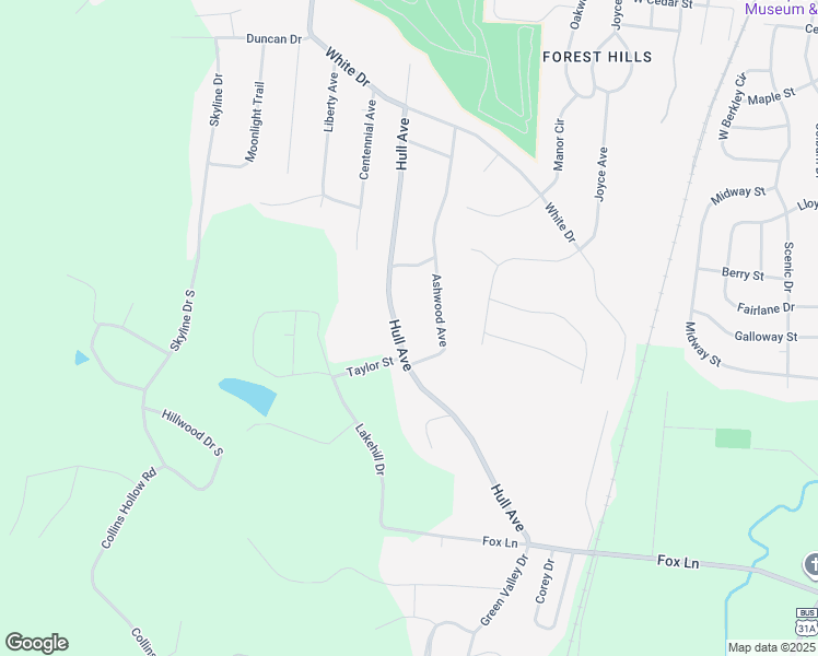 map of restaurants, bars, coffee shops, grocery stores, and more near 781 Hull Avenue in Lewisburg