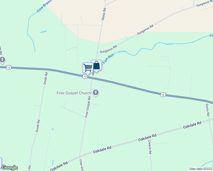 map of restaurants, bars, coffee shops, grocery stores, and more near 20 Tommy Lane in Snow Hill