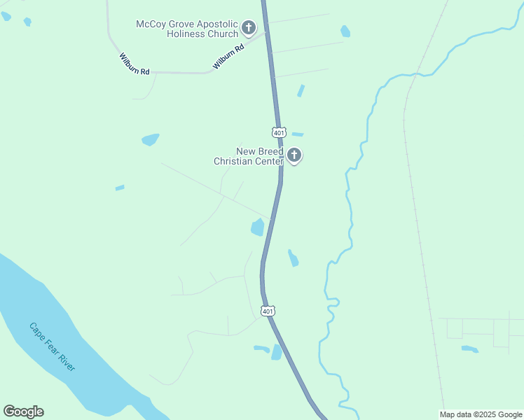 map of restaurants, bars, coffee shops, grocery stores, and more near 3719 U.S. 401 in Fuquay-Varina