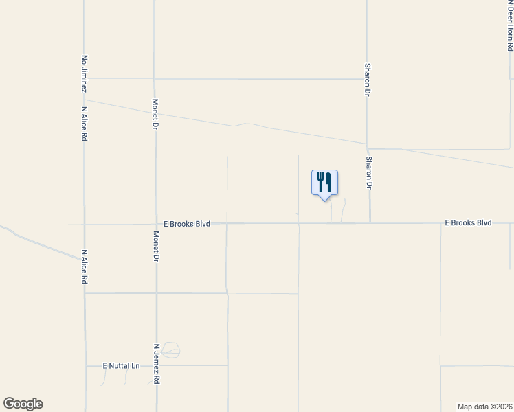 map of restaurants, bars, coffee shops, grocery stores, and more near 6803 East Brooks Boulevard in Kingman