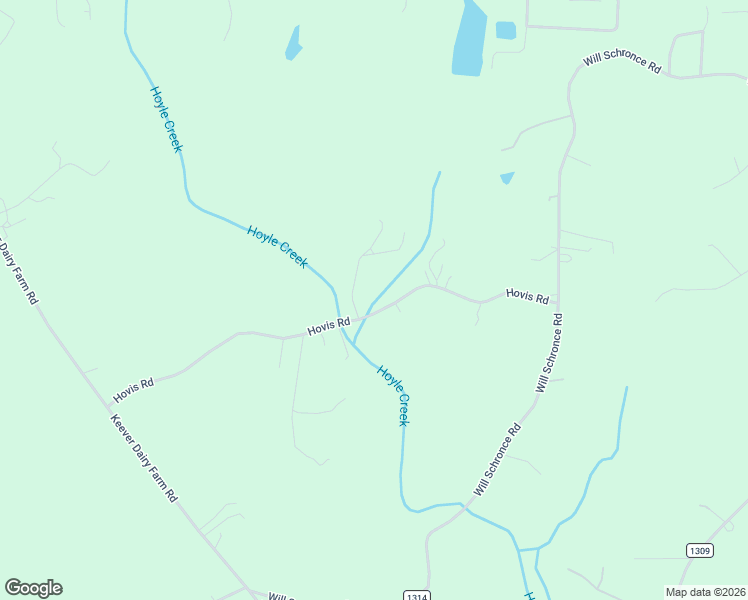 map of restaurants, bars, coffee shops, grocery stores, and more near 2357 Hovis Road in Lincolnton