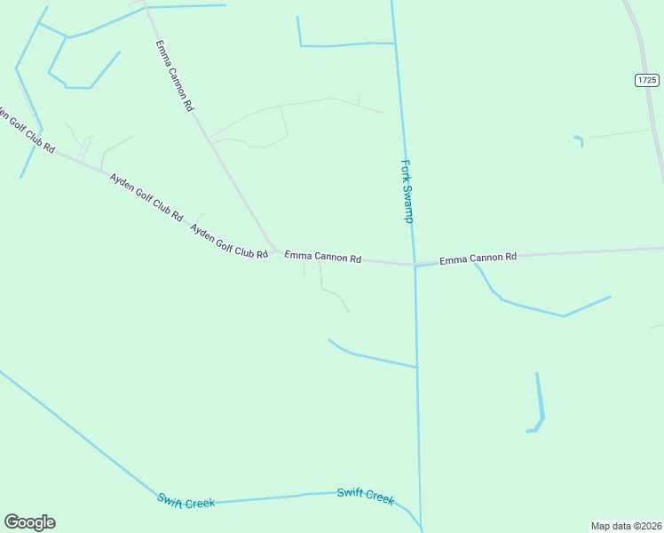 map of restaurants, bars, coffee shops, grocery stores, and more near 4938 Emma Cannon Road in Ayden