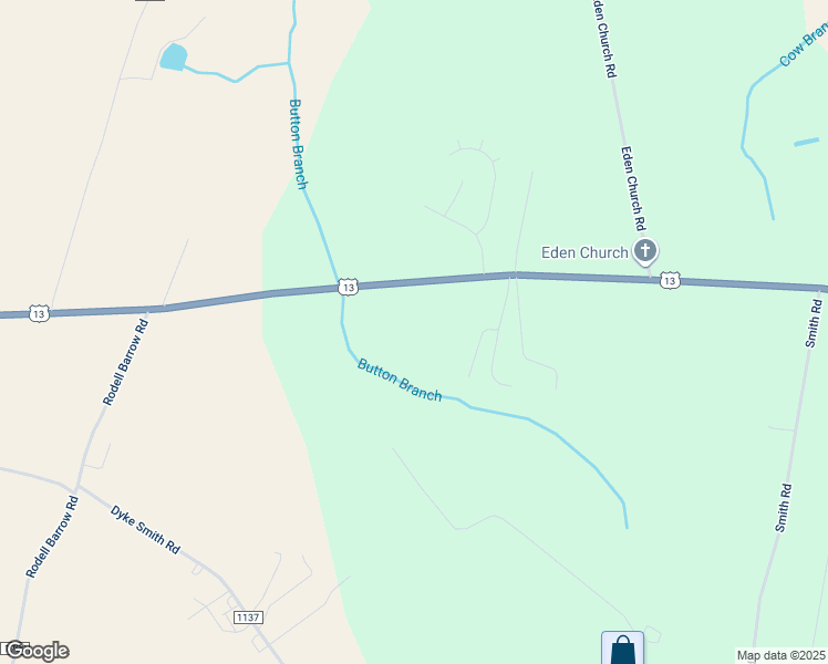 map of restaurants, bars, coffee shops, grocery stores, and more near 13 South Street in La Grange