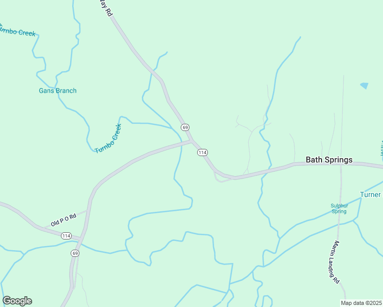 map of restaurants, bars, coffee shops, grocery stores, and more near 2282 Highway 69 in Bath Springs