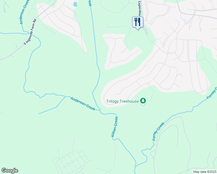 map of restaurants, bars, coffee shops, grocery stores, and more near 4898 Looking Glass Trail in Denver
