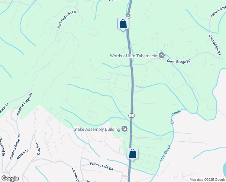 map of restaurants, bars, coffee shops, grocery stores, and more near 2178 Brevard Road in Buncombe County