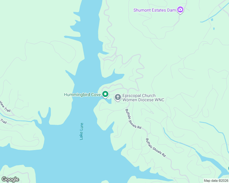 map of restaurants, bars, coffee shops, grocery stores, and more near 156 Hummingbird Cove in Lake Lure