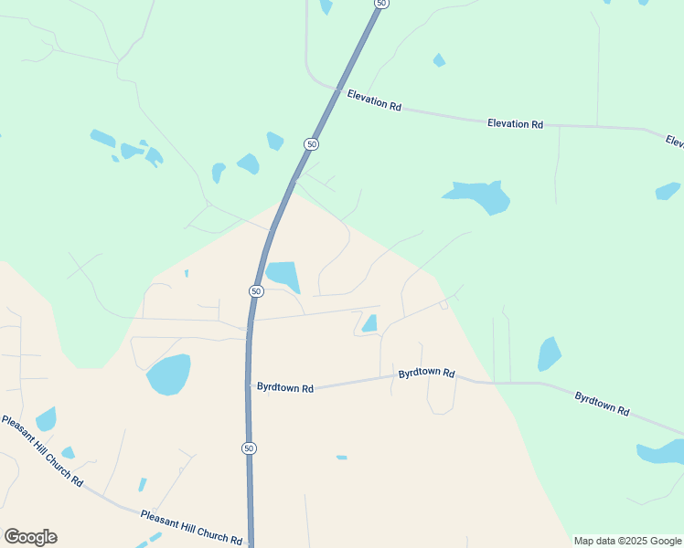 map of restaurants, bars, coffee shops, grocery stores, and more near 236 White Azalea Way in Benson