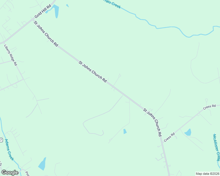 map of restaurants, bars, coffee shops, grocery stores, and more near 1787 Saint Johns Church Road in Concord