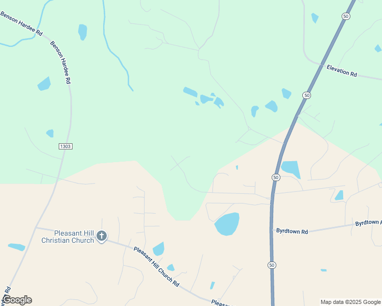 map of restaurants, bars, coffee shops, grocery stores, and more near 47 Drake Drive in Benson