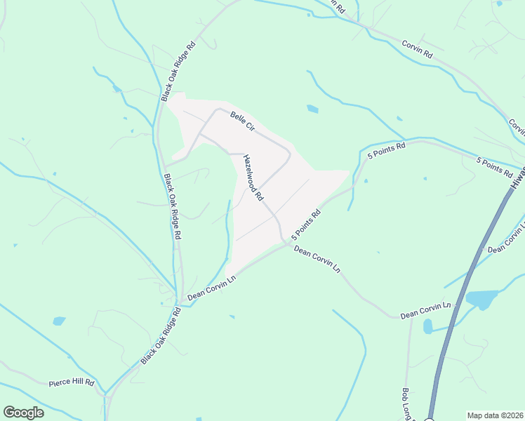 map of restaurants, bars, coffee shops, grocery stores, and more near 235 Hazelwood Road in Dayton