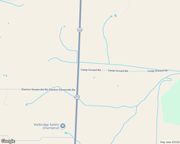 map of restaurants, bars, coffee shops, grocery stores, and more near 1-263 Camp Ground Road in Stanton