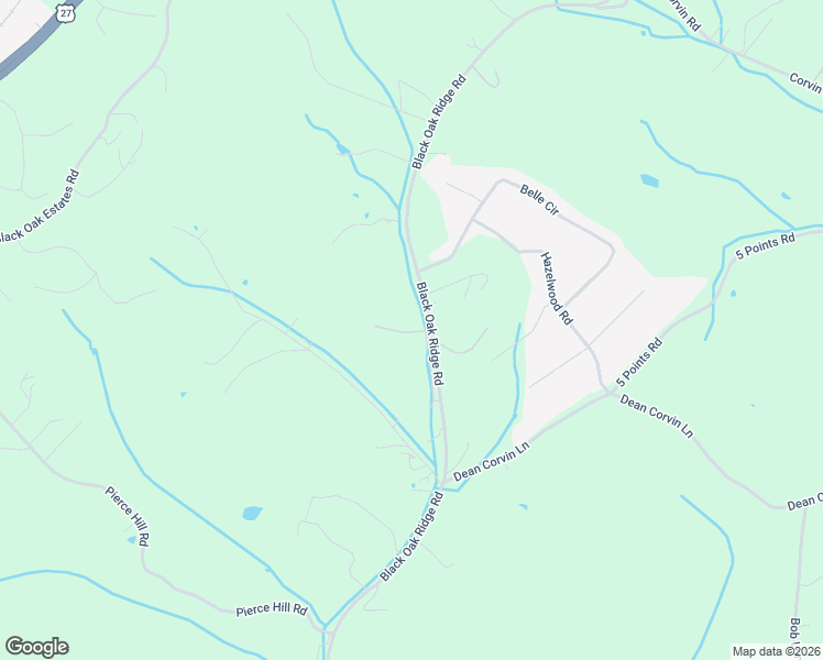 map of restaurants, bars, coffee shops, grocery stores, and more near 332 Ridgeside Drive in Dayton