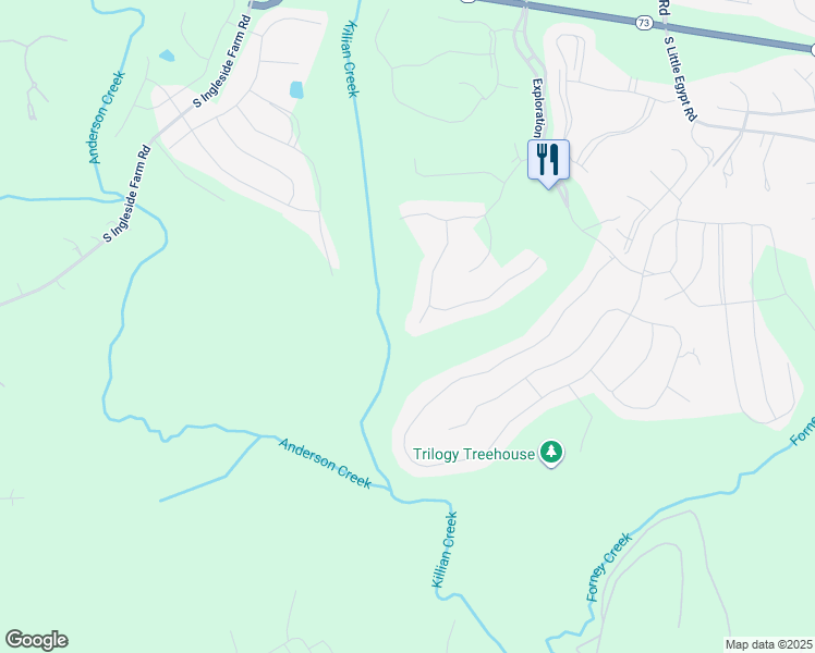 map of restaurants, bars, coffee shops, grocery stores, and more near 232 Chimney Rock Court in Denver