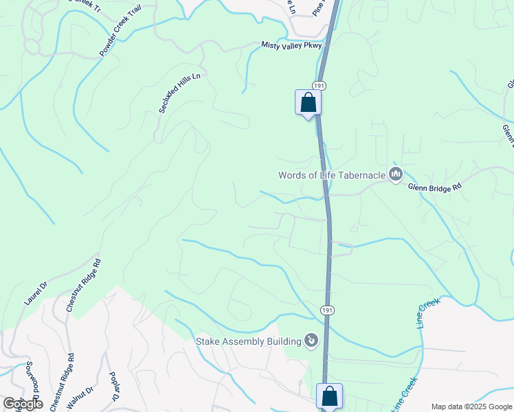map of restaurants, bars, coffee shops, grocery stores, and more near 64 Crab Apple Lane in Buncombe County