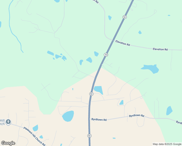 map of restaurants, bars, coffee shops, grocery stores, and more near 4909 North Carolina 50 in Benson