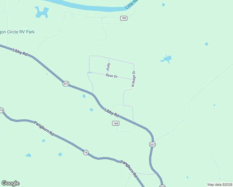 map of restaurants, bars, coffee shops, grocery stores, and more near 65 North Ridge Drive in Heber Springs