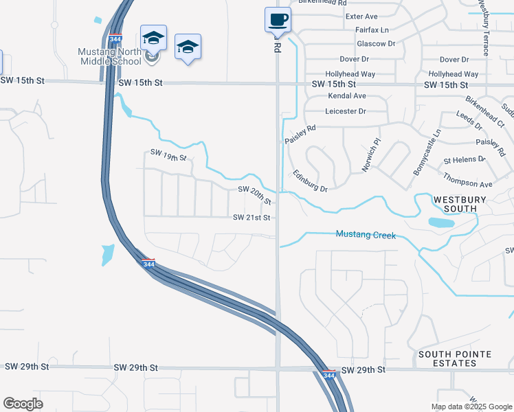 map of restaurants, bars, coffee shops, grocery stores, and more near 2105 Birch Creek Avenue in Yukon