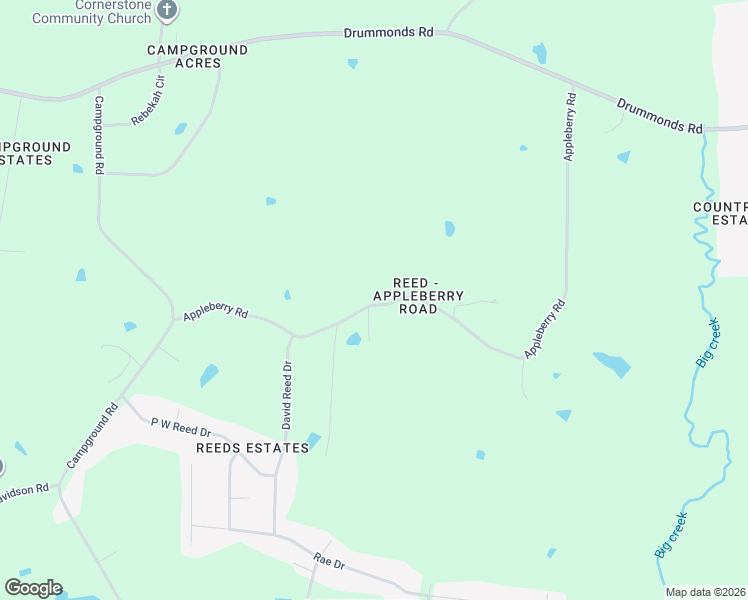 map of restaurants, bars, coffee shops, grocery stores, and more near 1086 Appleberry Road in Munford