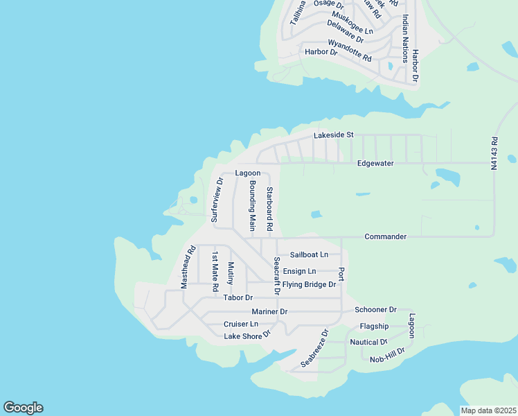 map of restaurants, bars, coffee shops, grocery stores, and more near 108399 Bounding Main in Checotah