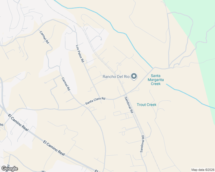 map of restaurants, bars, coffee shops, grocery stores, and more near 9504 Los Palos Road in Atascadero