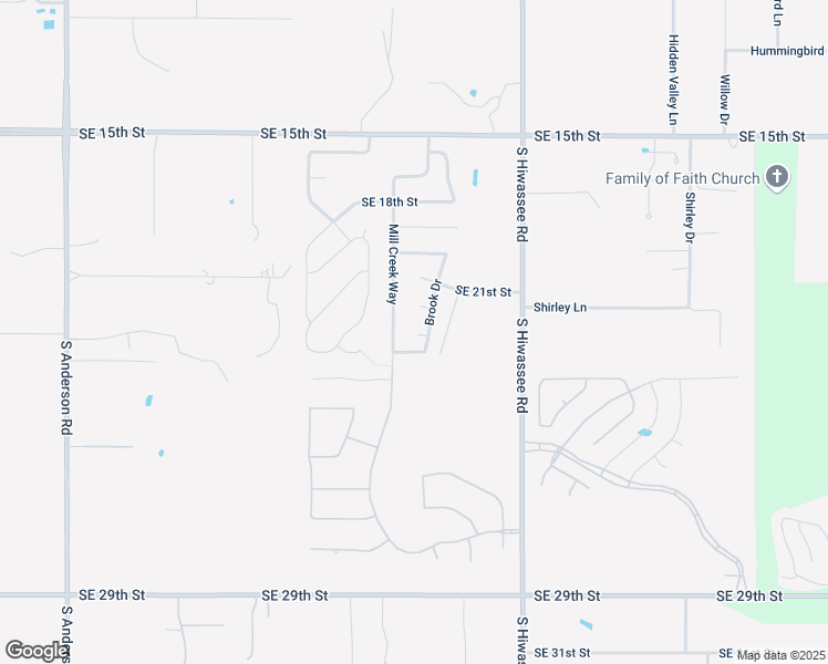 map of restaurants, bars, coffee shops, grocery stores, and more near 12795 Katie Court in Choctaw