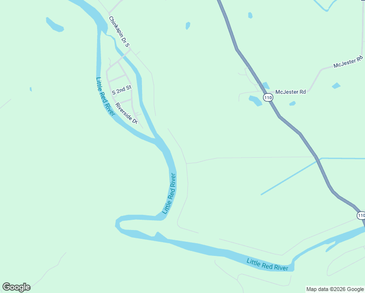 map of restaurants, bars, coffee shops, grocery stores, and more near 164 River Mist Drive in Pangburn