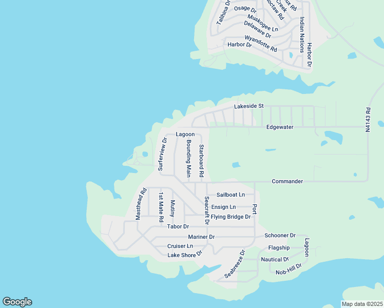 map of restaurants, bars, coffee shops, grocery stores, and more near 108399 Bounding Main in Checotah