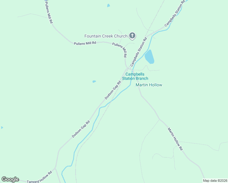 map of restaurants, bars, coffee shops, grocery stores, and more near 2835 Dodson Gap Road in Culleoka
