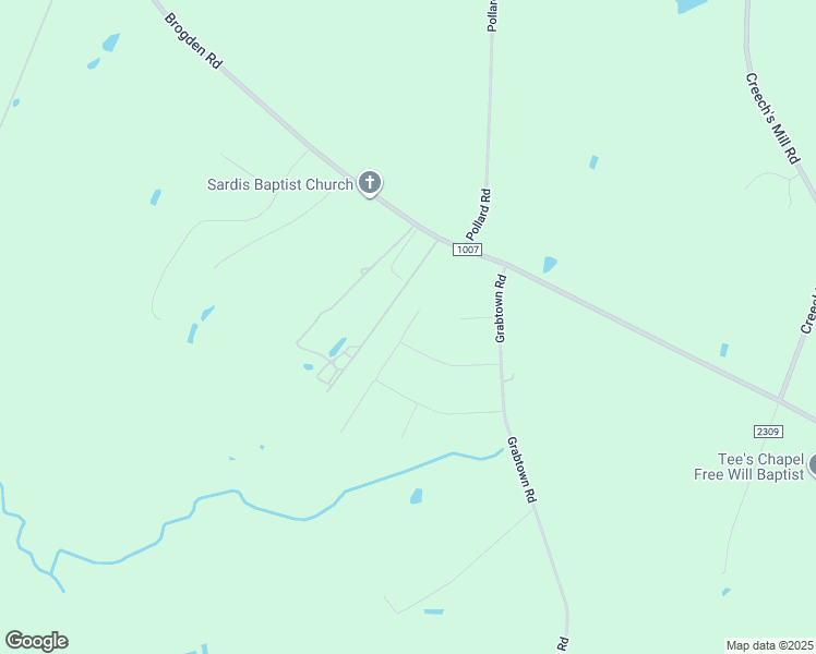 map of restaurants, bars, coffee shops, grocery stores, and more near 50 North Cousins Ct in Smithfield