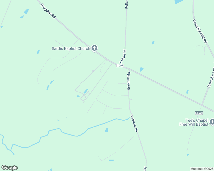map of restaurants, bars, coffee shops, grocery stores, and more near 50 North Cousins Ct in Smithfield