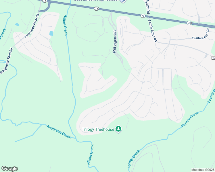 map of restaurants, bars, coffee shops, grocery stores, and more near 480 Granite Lake Court in Stanley