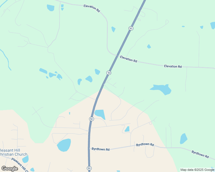 map of restaurants, bars, coffee shops, grocery stores, and more near 33 White Azalea Way in Benson