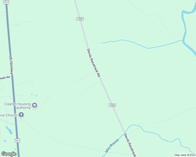 map of restaurants, bars, coffee shops, grocery stores, and more near 1140 Devils Racetrack Road in Four Oaks