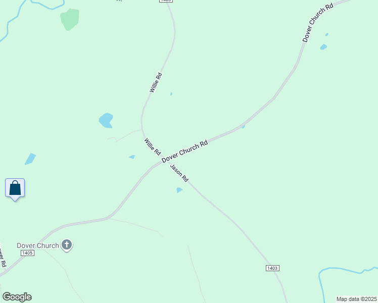 map of restaurants, bars, coffee shops, grocery stores, and more near 1943 Dover Church Road in Seagrove